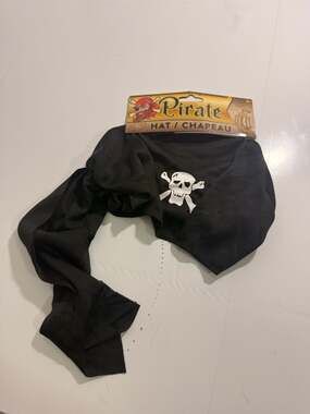 Greenbrier International Pirate Hat Skull and Crossbones